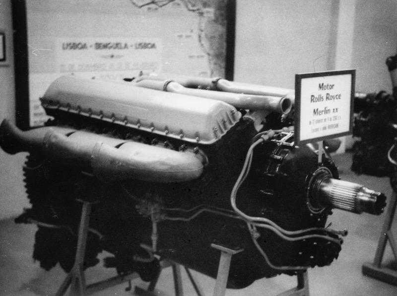 Motor Merlin Spitfire FAP Ota